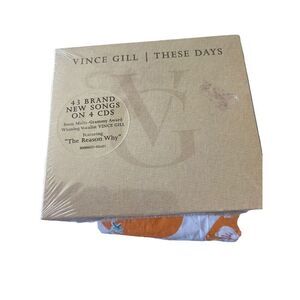 These Days by Vince Gill 4 CD Disc 43 Brand New Songs new not opened